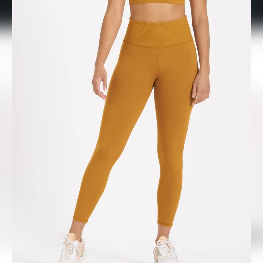 Vuori Mustard Yellow Leggings